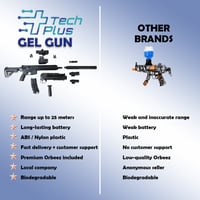 لعبة مسدس جل كهربائي M416 – متعة القتال الآمنة بمد...