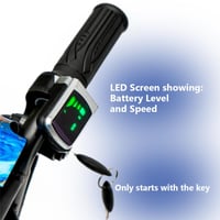 سكوتر درفت كهربائي للأطفال مع بلوتوث وإضاءة LED -...