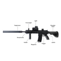 لعبة مسدس جل كهربائي M416 – متعة القتال الآمنة بمد...