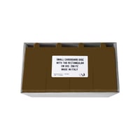 قاعدة حلى مستطيل ذهبي مقاس 9X5 سم 200 قطعة