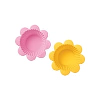 ويلتون أكواب خبز سيلكون بتصميم الزهور 12 قطعة