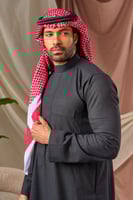 ثوب شتوي رجالي سحاب اليد سادة