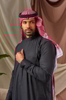 ثوب شتوي رجالي سحاب كبك