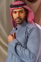 ثوب شتوي رجالي قلاب سادة