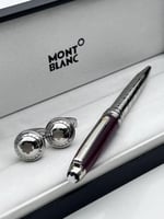 قلم مونت بلانك مع كبك مونت بلانك