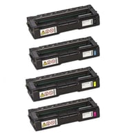 طقم حبر ريكو ملون متوافق Ricoh TONER SP C260 C250