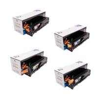 طقم حبر طابعة HP 128A ملون CE323A CE322A CE321A CE...