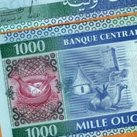 موريتانيا فئة 1000 أوقية أنسر (بوليمر)