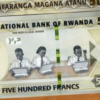 رواندا فئة 500 فرنك أنسر