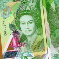 5 دولار شرق الكاريبي أنسر (بوليمر)