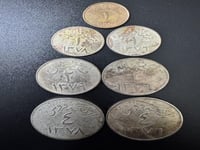 طقم عملات الملك سعود (17) كامل الفئات