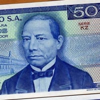 المكسيك فئة 50 بيزو اباوت أنسر