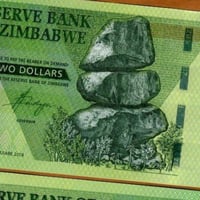زيمبابوي فئة 2 دولار أنسر