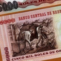 بيرو فئة 5000 سول أنسر اصدار قديم