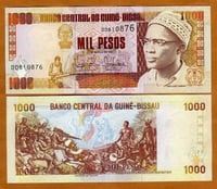 غينيا بيساو فئة 1000 فرنك أنسر