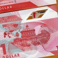 جزر ترينيداد وتوباغو فئة 1 دولار أنسر (بوليمر)