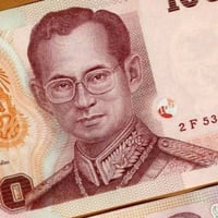 تايلاند فئة 100 بات أنسر