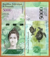 فنزويلا فئة 5000 بوليفار أنسر