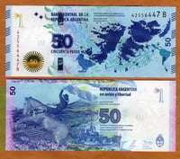 الارجنتين فئة 50 بيزو أنسر