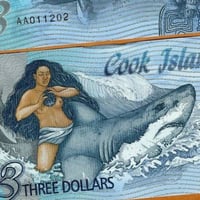 جزر كوك فئة 3 دولار أنسر (بوليمر)