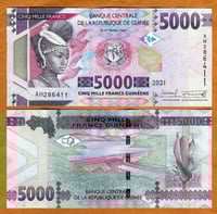 غينيا فئة 5000 فرنك أنسر