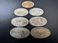 طقم عملات الملك سعود (12) كامل الفئات