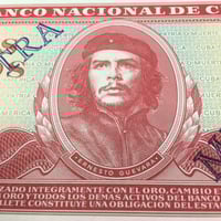 كوبا (تشي جيفارا) فئة 3 بيسو أنسر (نموذج) إصدار قد...