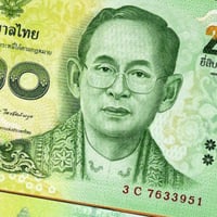 تايلاند فئة 20 بات أنسر بوليمر