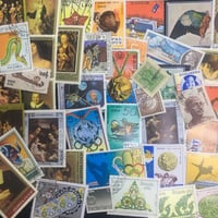 1000 طابع بريدي من مختلف أنحاء العالم( طوابع مميزه...