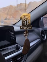 تعليقه سياره شعار نادي الاتحاد