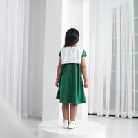 فستان اليوم الوطني مع شال