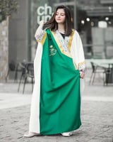 بشت اليوم الوطني لون أخضر