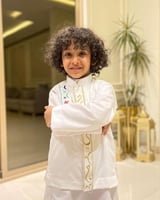 سديري رمضان لون ابيض بلاسم حسب الطلب