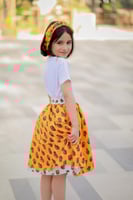 تنوره وتيشرت بنات شالكي رمضان من متجر رجاء