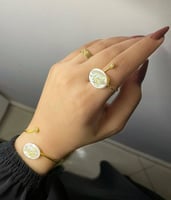 طقم نسائي فضه خالص عيار 925 تصميم حسب