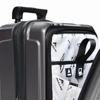 مورانو سبشل طقم شنط سفر فايبر ثلاثة قطع رمادي