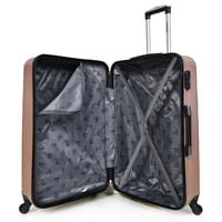 مورانو طقم شنط سفر فايبر ثلاثة قطع روز