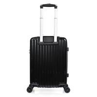 مورانو شنط سفر فايبر 20 أنش كبينة الطائرة أسود