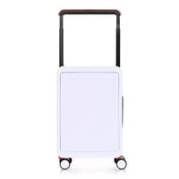 مورانو شنط سفر فايبر 20 انش بجيب أمامي أبيض و برتق...