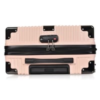 مورانو شنط سفر فايبر 18 أنش كبينة الطائرة وردي