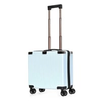 مورانو شنط سفر فايبر 18 أنش كبينة الطائرة سماوي