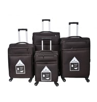 طقم حقائب سفر ماركة مورانو قماش ريشة 4 قطع مقاس 32...