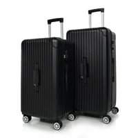 مورانو طقم شنط سفر فايبر ثلاثة قطع أسود