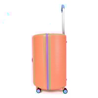 طقم شنط سفر مورانو 4 قطع بتصميم أسطواني جديد اورنج...