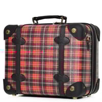 طقم شنط سفر كلاسيك جلد بلكامل مورانو اربع قطع بني...