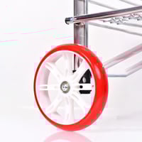 عربة تسوق ورحلات الامنيوم مع عجلات متحركة من موران...