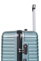 طقم شنط سفر مورانو فايبر 3 قطع شكل هندسي أخضر