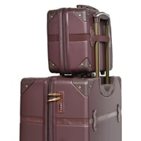 مورانو شنط سفر فايبر ثلاثة قطع مع مكياج كوفي