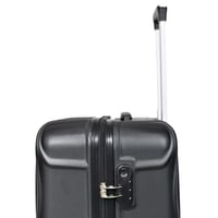 مورانو طقم شنط سفر فايبر ثلاث قطع مع شنطة مكياج بت...