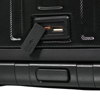 مورانو طقم شنط سفر المنيوم ثلاثة قطع تصميم أنيق وم...